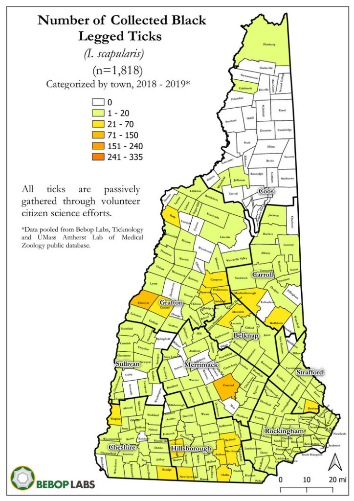 Mapping Ticks and Diseases - BeBop Labs